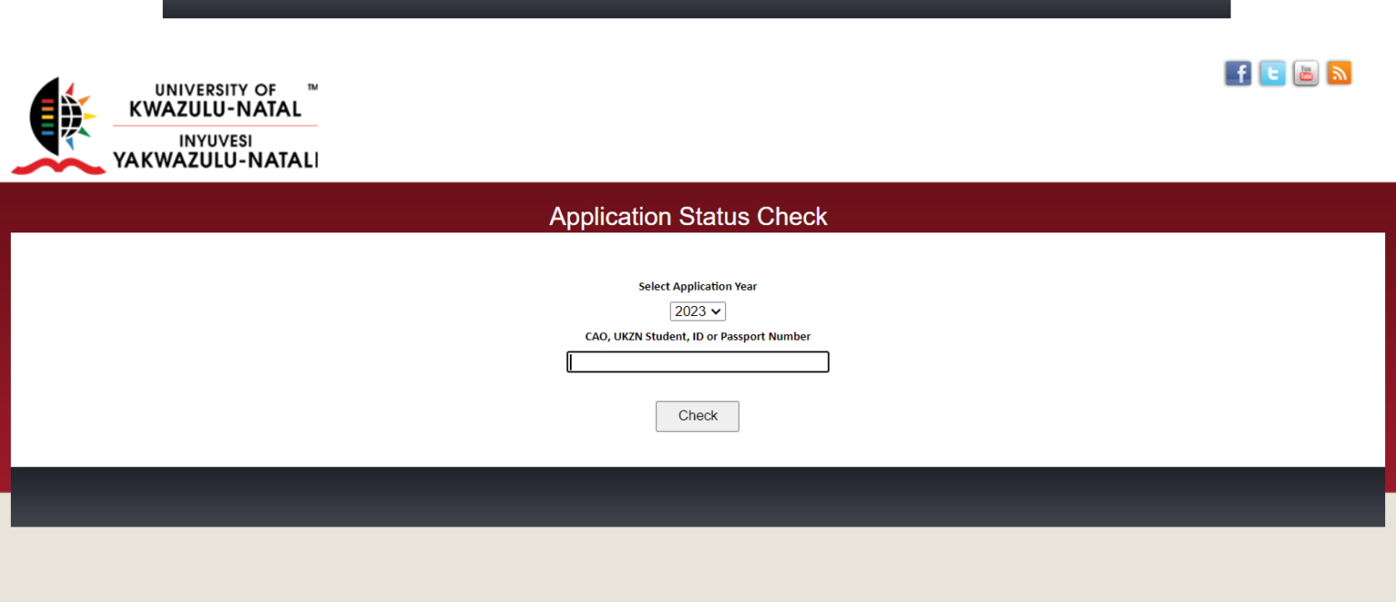 Ukzn Status Check Online 2023 24 Ukzn Application Status Check