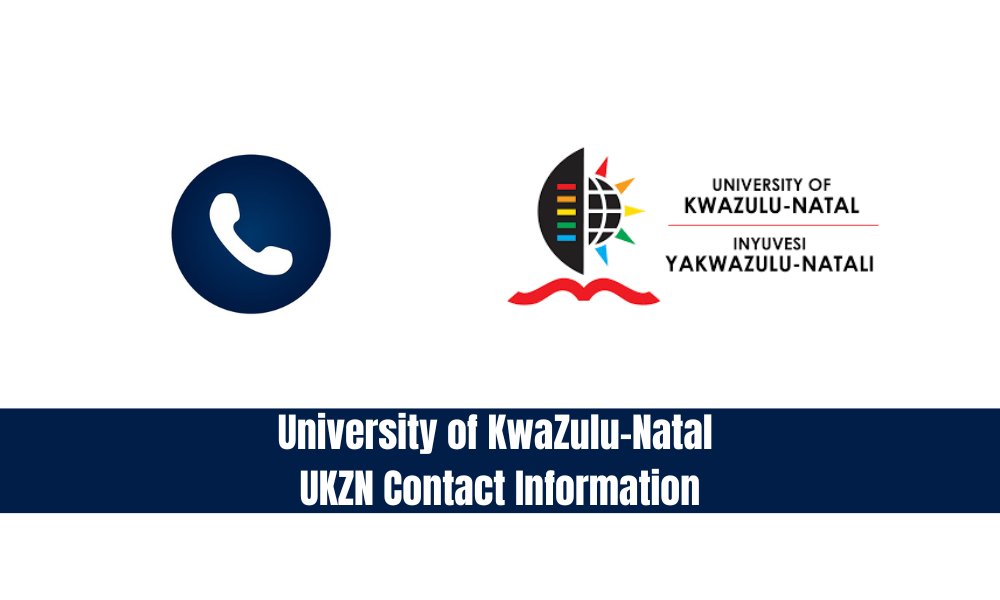 University of KwaZulu-Natal UKZN Contact Information