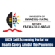 UKZN Self Screening Portal for Health Safety Amidst the Pandemic