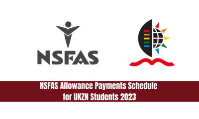 NSFAS Allowance Payments Schedule for UKZN Students 2023