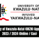 University of Kwazulu-Natal (UKZN) Applications 2023 / 2024 (Online / Cao)