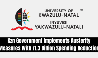 Kzn Government Implements Austerity Measures With r1.3 Billion Spending Reduction