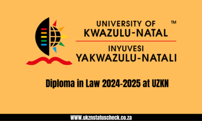 Online Results For The UKZN Diploma in Grade R Teaching 2024 2025