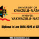 Diploma in Law 2024-2025 at UZKN