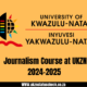 Journalism Course at UKZN 2024-2025