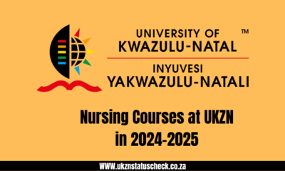 Nursing Courses at UKZN in 2024-2025