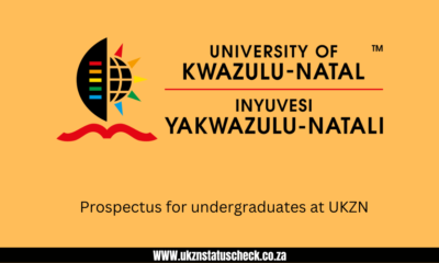 Prospectus for undergraduates at UKZN