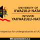 Prospectus for undergraduates at UKZN