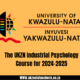 The UKZN Industrial Psychology Course for 2024-2025