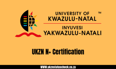 UKZN N+ Certification