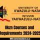 Ukzn Courses and Requirements 2024-2025