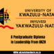 A Postgraduate Diploma in Leadership From UKZN