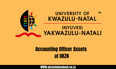 Accounting Officer Assets at UKZN