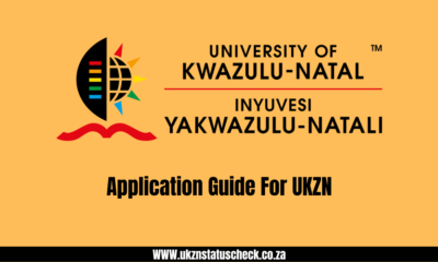 Application Guide For UKZN