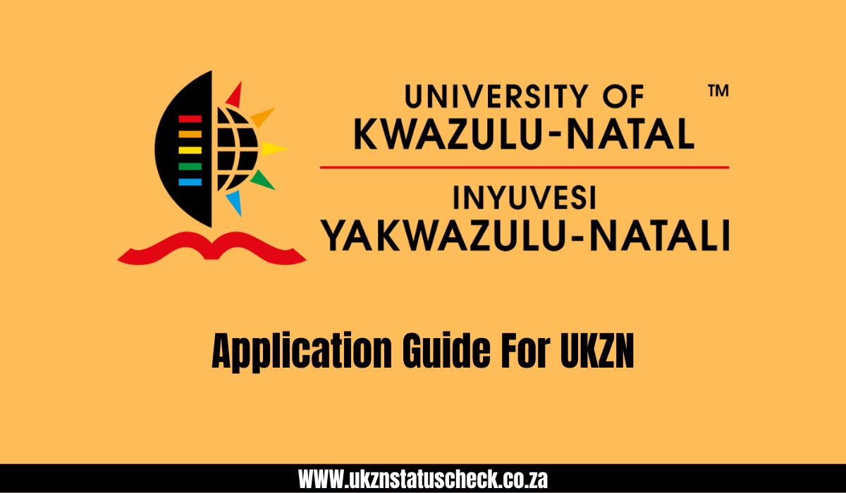 Application Guide For UKZN