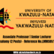 Associate Professor | Senior Lecturer in Anatomy (2 Posts) - Reference No.LMMS01/2024