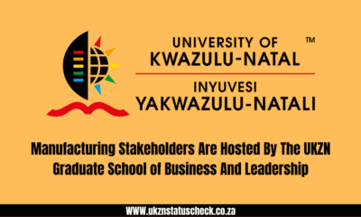 Manufacturing Stakeholders Are Hosted By The UKZN Graduate School of Business And Leadership