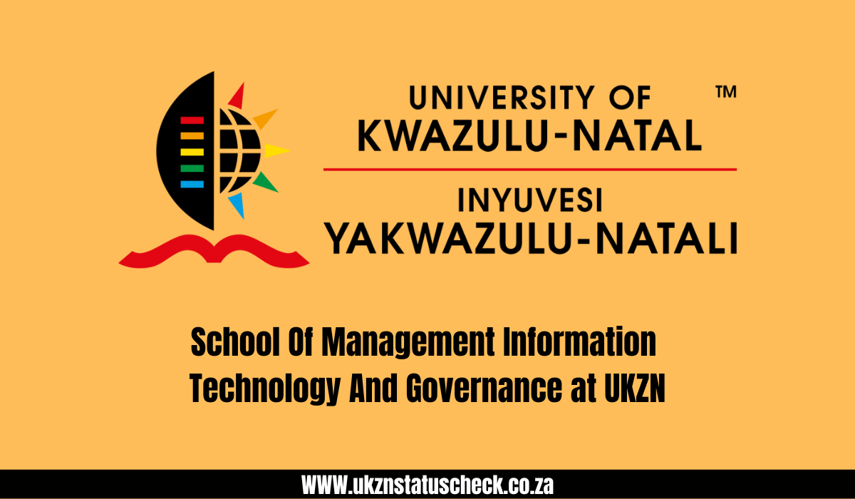 School Of Management Information Technology And Governance at UKZN
