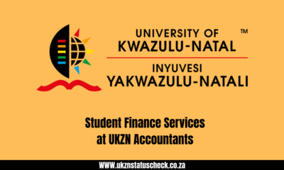 Student Finance Services at UKZN Accountants