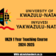 UKZN 1 Year Teaching Course 2024-2025