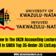 UKZN Accounting Lecturers Honored in SAICA Top 35-Under-35 List