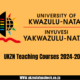 UKZN Teaching Courses 2024-2025