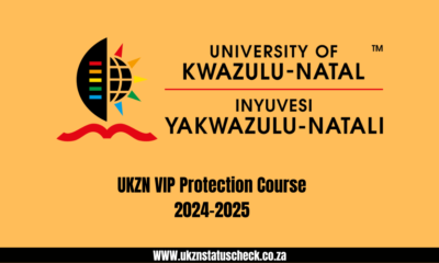 UKZN VIP Protection Course 2024-2025