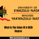 What Is The Value Of A UKZN Degree