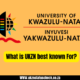 What is UKZN best known For?