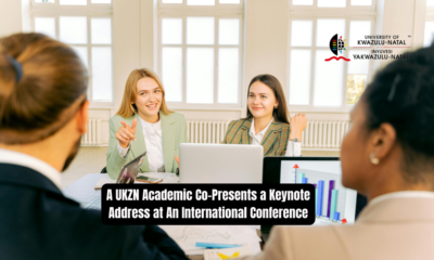 A UKZN Academic Co-Presents a Keynote Address at An International Conference