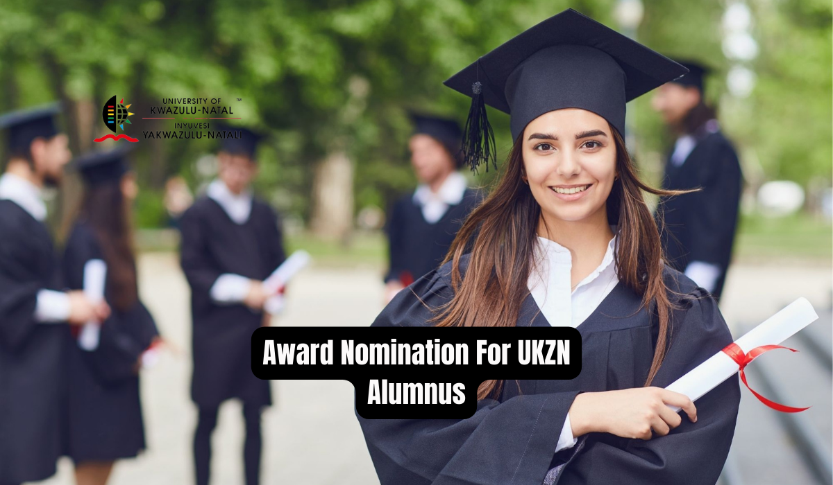 Award Nomination For UKZN Alumnus