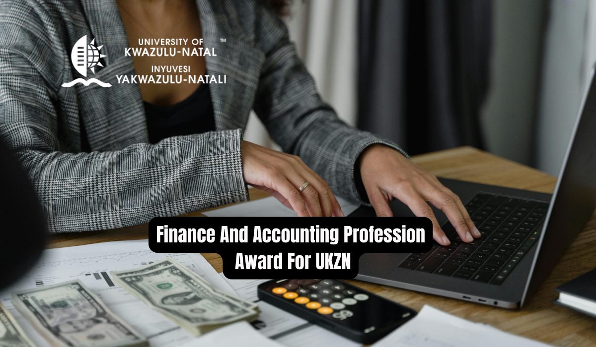 Finance And Accounting Profession Award For UKZN