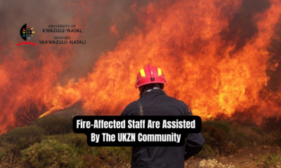 Fire-Affected Staff Are Assisted By The UKZN Community