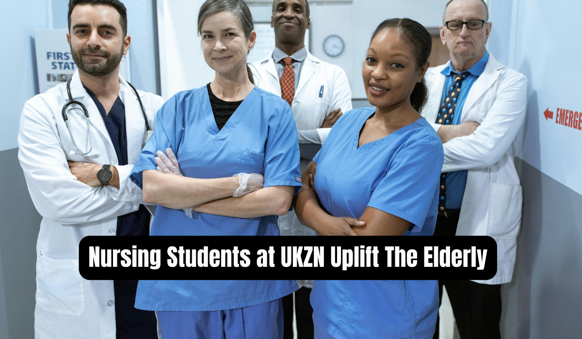 Nursing Students at UKZN Uplift The Elderly