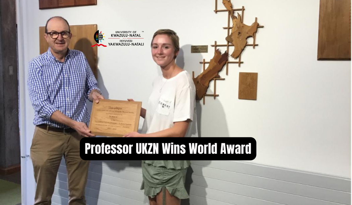 Professor UKZN Wins World Award