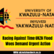 Racing Against Time:UKZN Flood Woes Demand Urgent Action