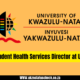 Student Health Services Director at UKZN