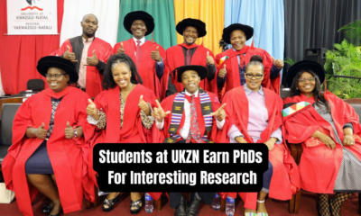 Students at UKZN Earn PhDs For Interesting Research