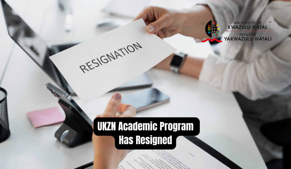 UKZN Academic Program Has Resigned