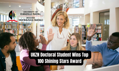 UKZN Doctoral Student Wins Top 100 Shining Stars Award