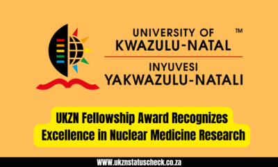 UKZN Fellowship Award Recognizes Excellence in Nuclear Medicine Research