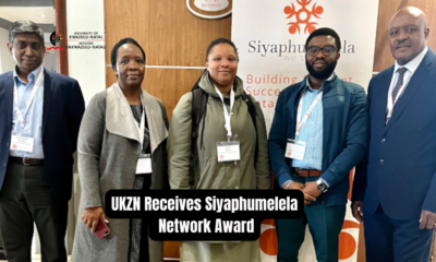 UKZN Receives Siyaphumelela Network Award