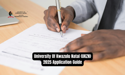 University Of Kwazulu Natal (UKZN) 2025 Application Guide