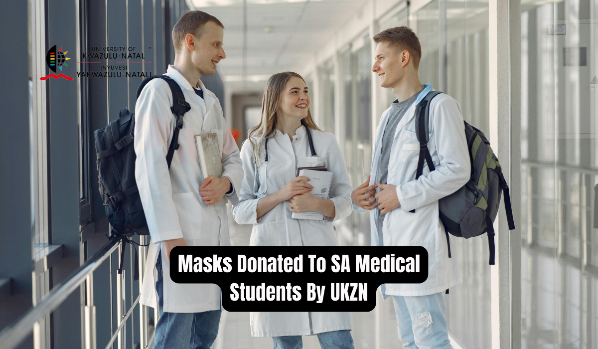 Masks Donated To SA Medical Students By UKZN