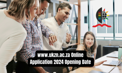 www.ukzn.ac.za Online Application 2024 Opening Date