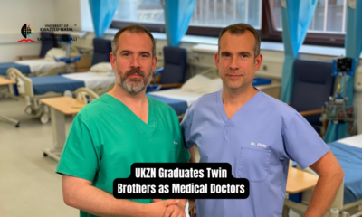 UKZN Graduates Twin Brothers as Medical Doctors