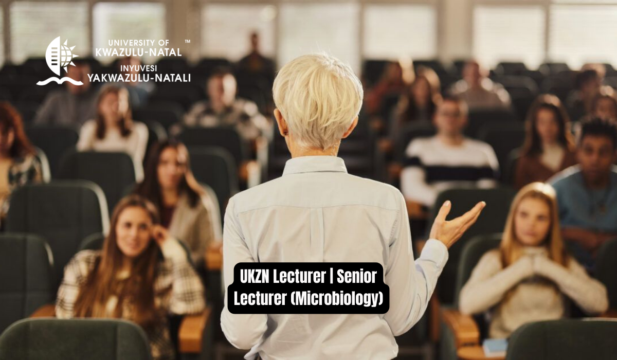 UKZN Lecturer | Senior Lecturer (Microbiology)