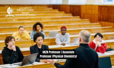 UKZN Professor|Associate Professor (Physical Chemistry)