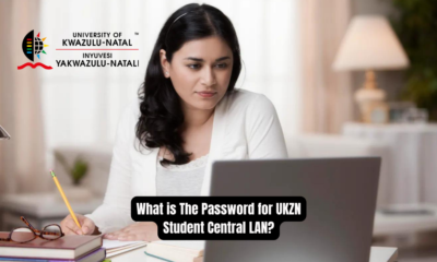 What is The Password for UKZN Student Central LAN?