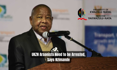 UKZN Arsonists Need to be Arrested, Says Nzimande